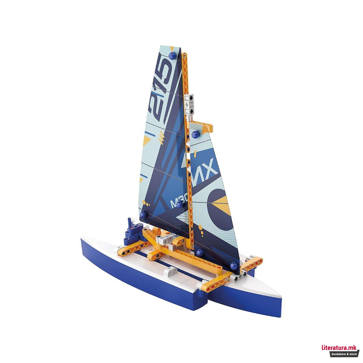 STEM-сет, Science Museum Build, Mechanics - Sailboat 