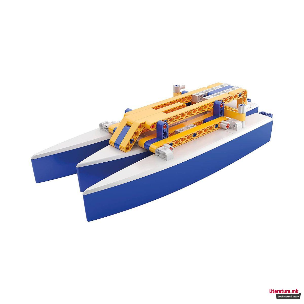 STEM-сет, Science Museum Build, Mechanics - Sailboat 