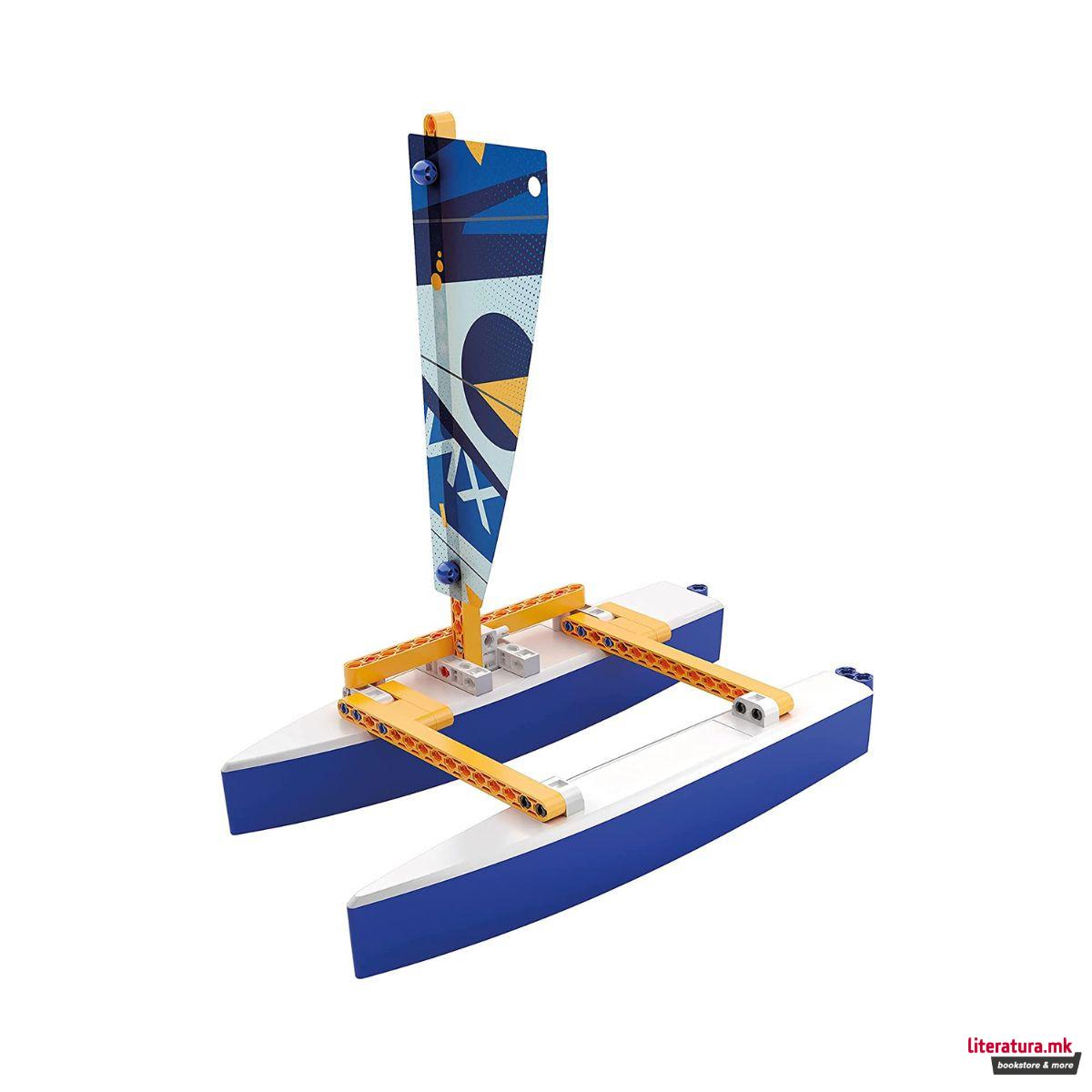 STEM-сет, Science Museum Build, Mechanics - Sailboat 