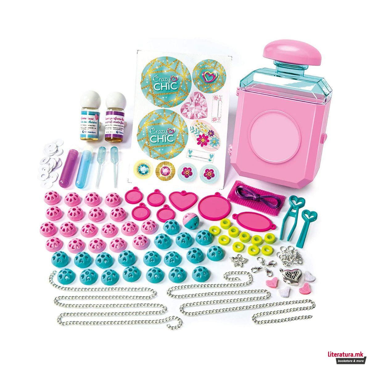 Сет за изработка - Парфимирани приврзоци, Crazy Chic - Jewels, Perfumed Charms 