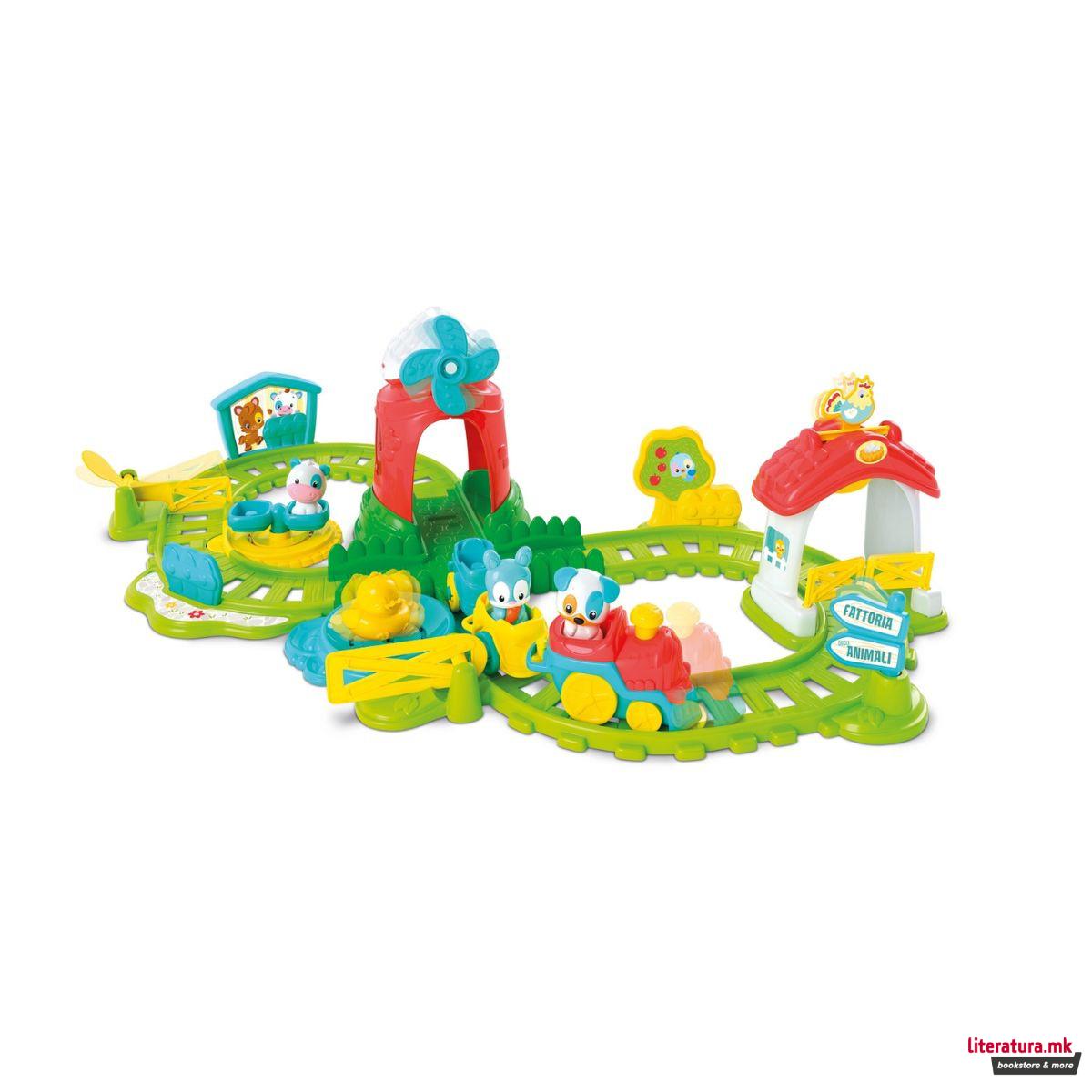 Интерактивен сет за игра за најмали, Baby, The Farm Train 