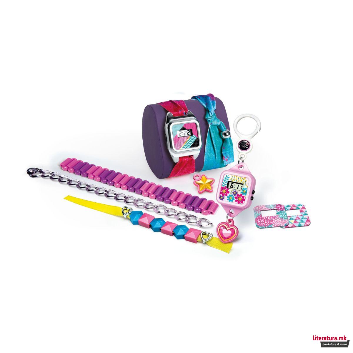 Сет за изработка - Часовници, Crazy Chic - Jewels, Stylish Watch 