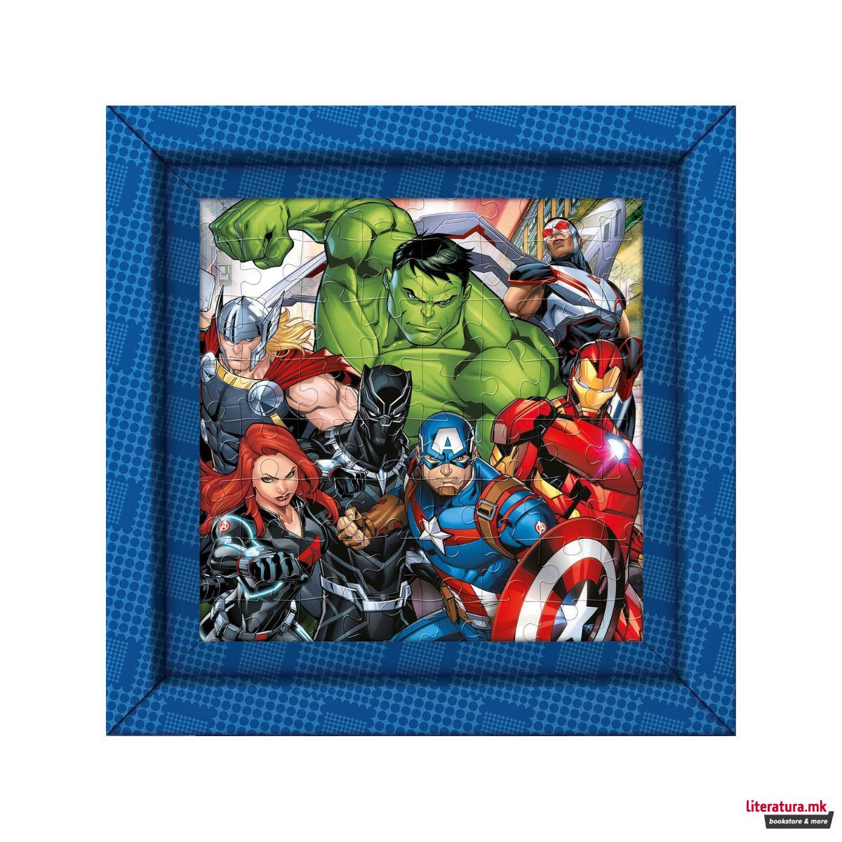 Сложувалка + рамка, Frame Me Up, Marvel: Avengers 