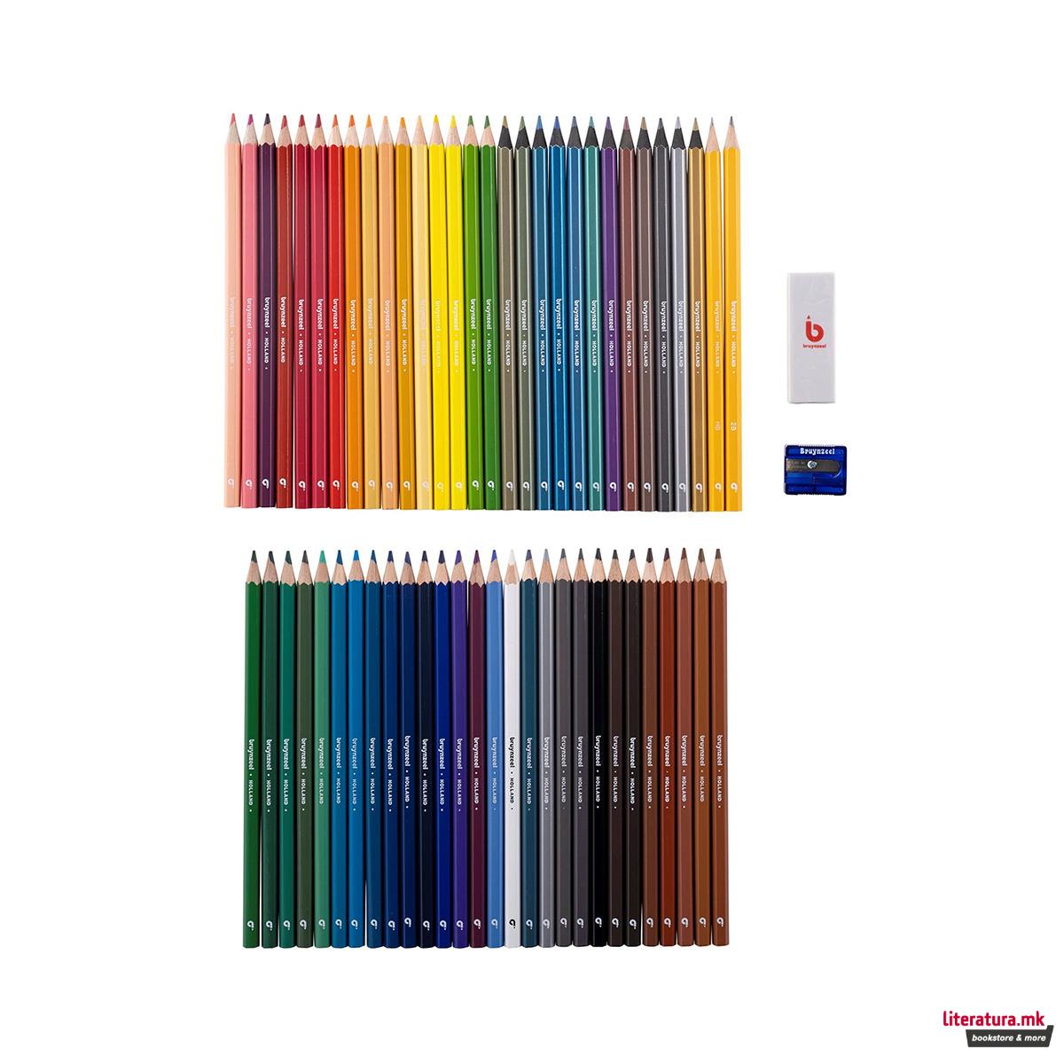 Сет дрвени боици, Bruynzeel - Small Artists, 1/60 