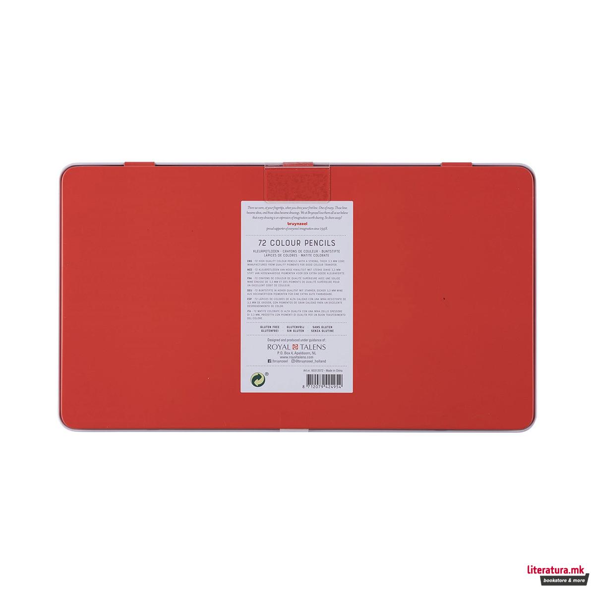 Сет дрвени боици, Bruynzeel - Expression Series, 72 бои 