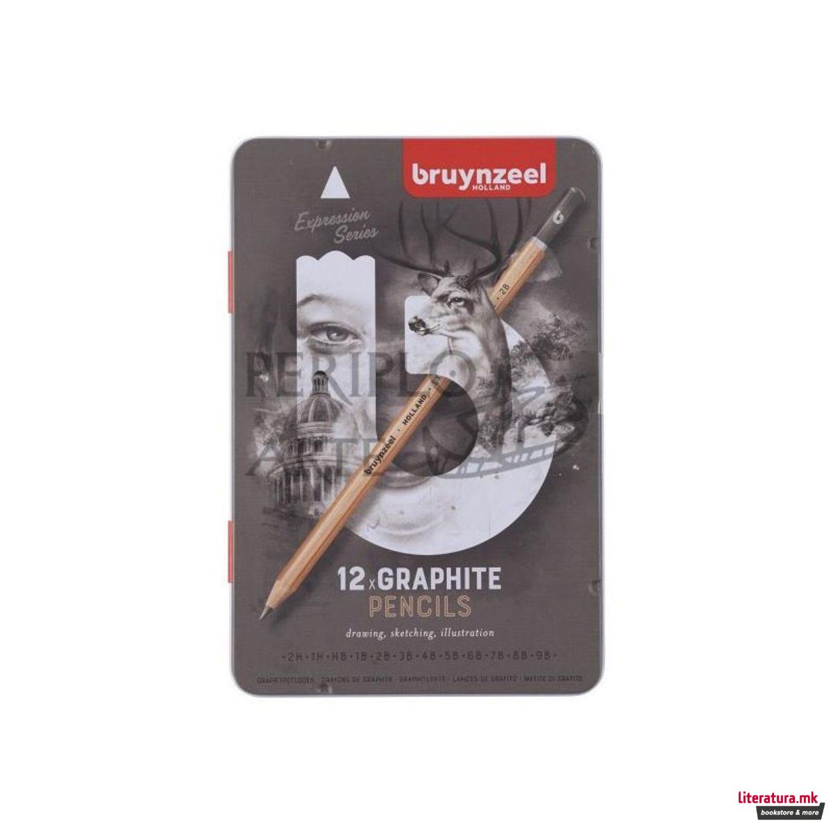 Сет моливи, Bruynzeel - Expression Series, 1/12 