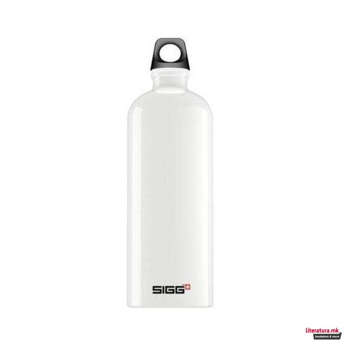 Шише за вода, SIGG, Traveller White, 1000мл 