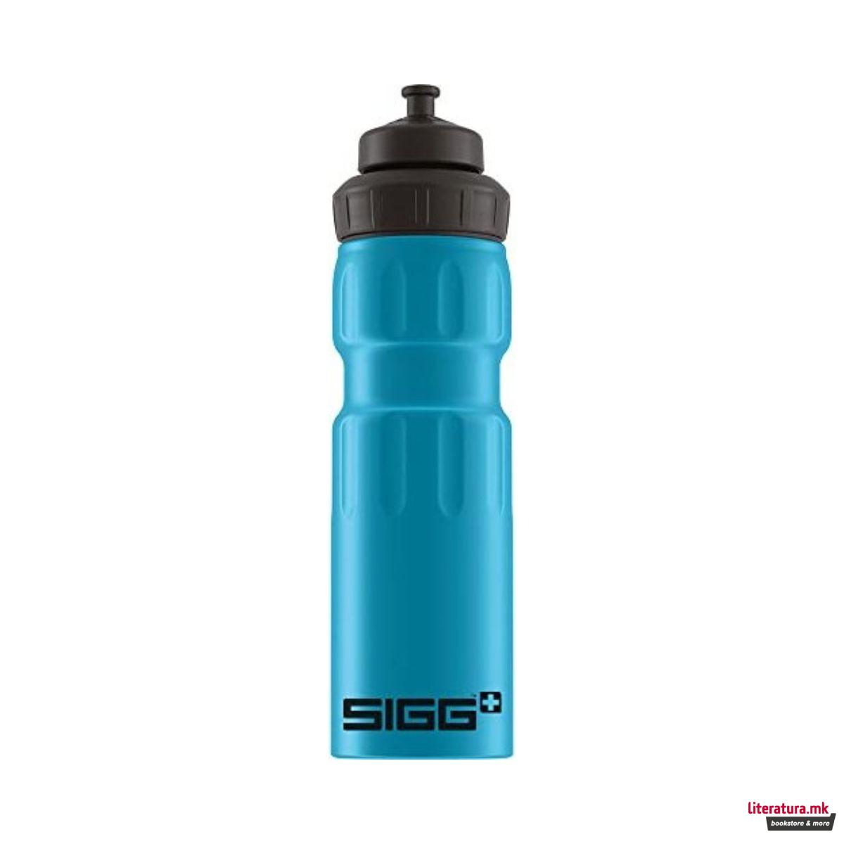 Шише за вода, Sigg, WMB Sports Touch Blue, 750мл 