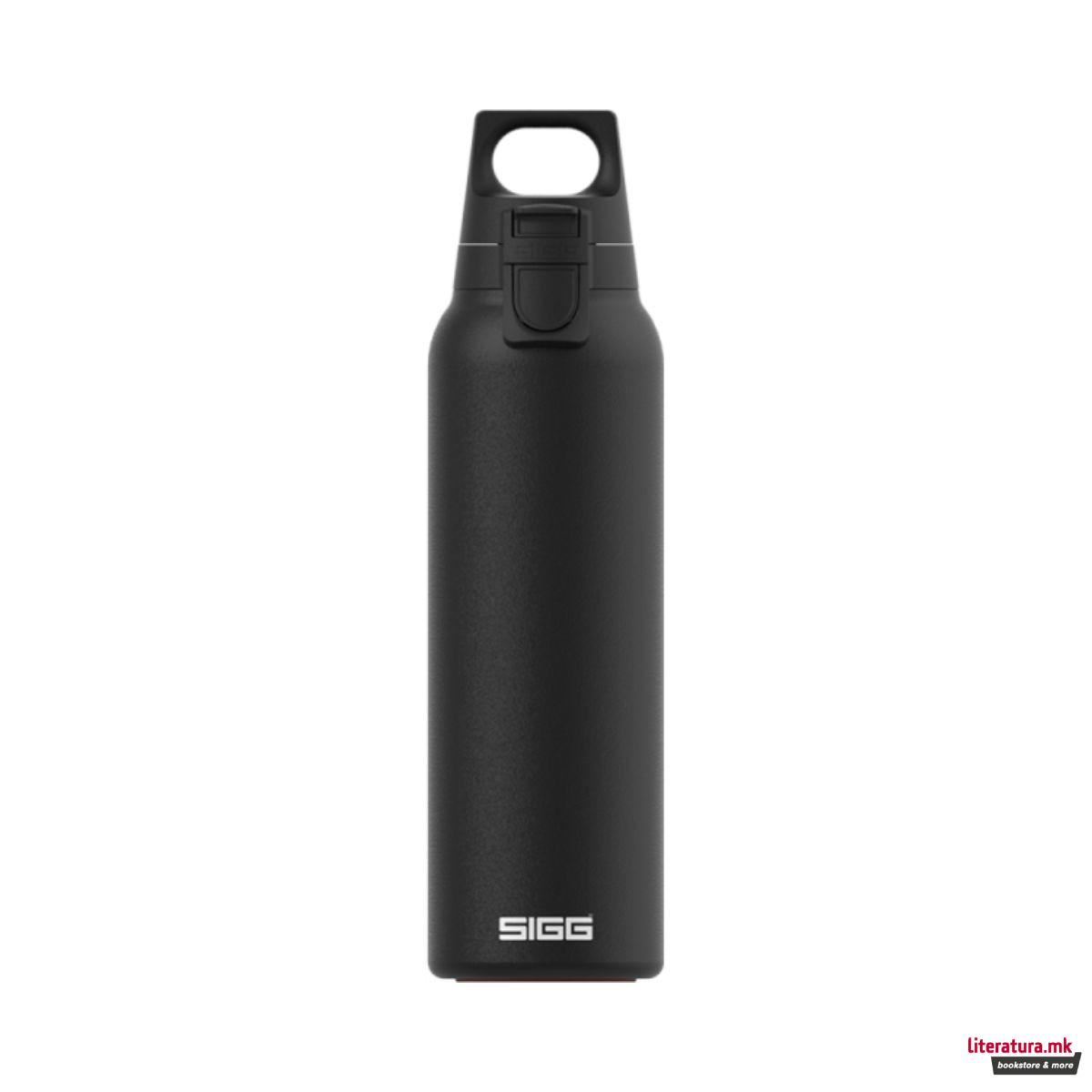 Шише за вода, Sigg, Hot & Cold One Light, Black, 550мл