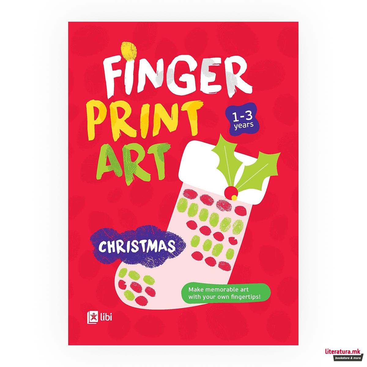 Fingerprint Art: Christmas