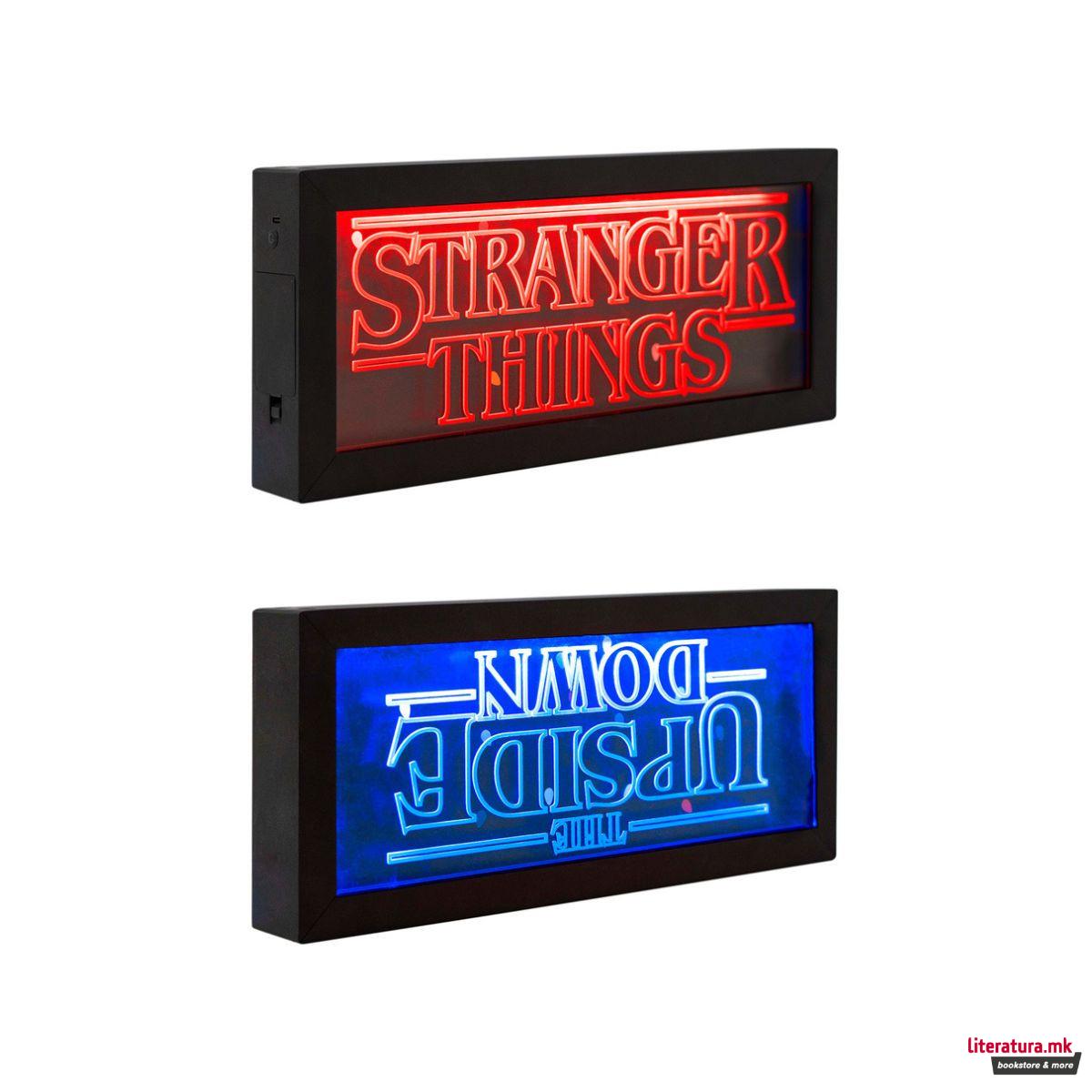Столна ламба, Stranger Things, The Upside Down 