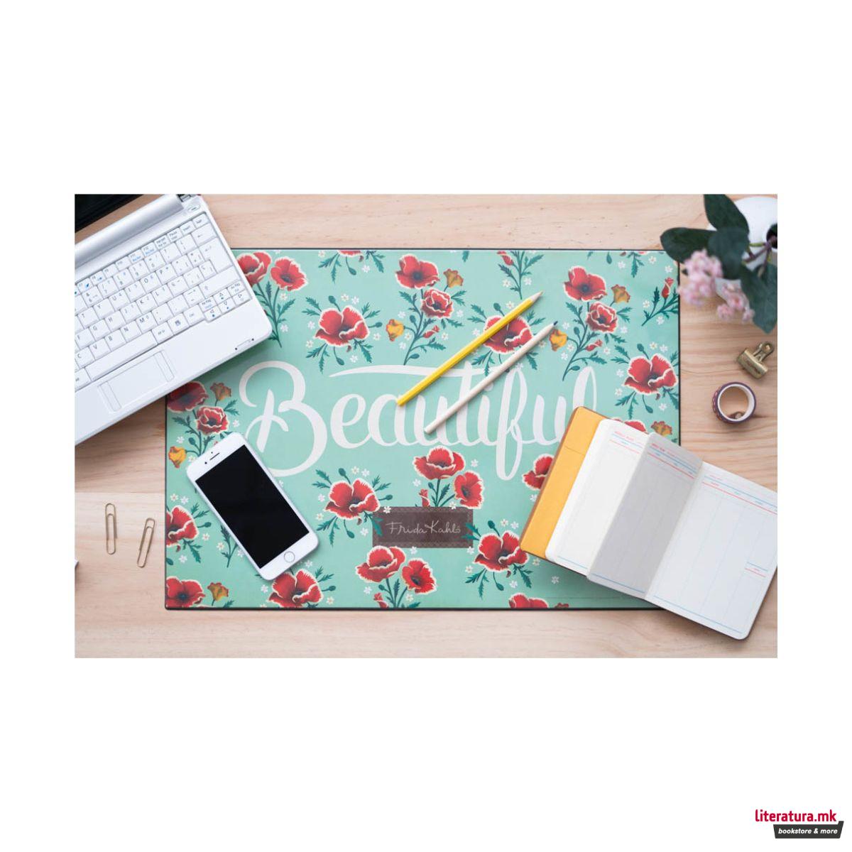 Подлога за биро, Frida Kahlo - Beautiful 