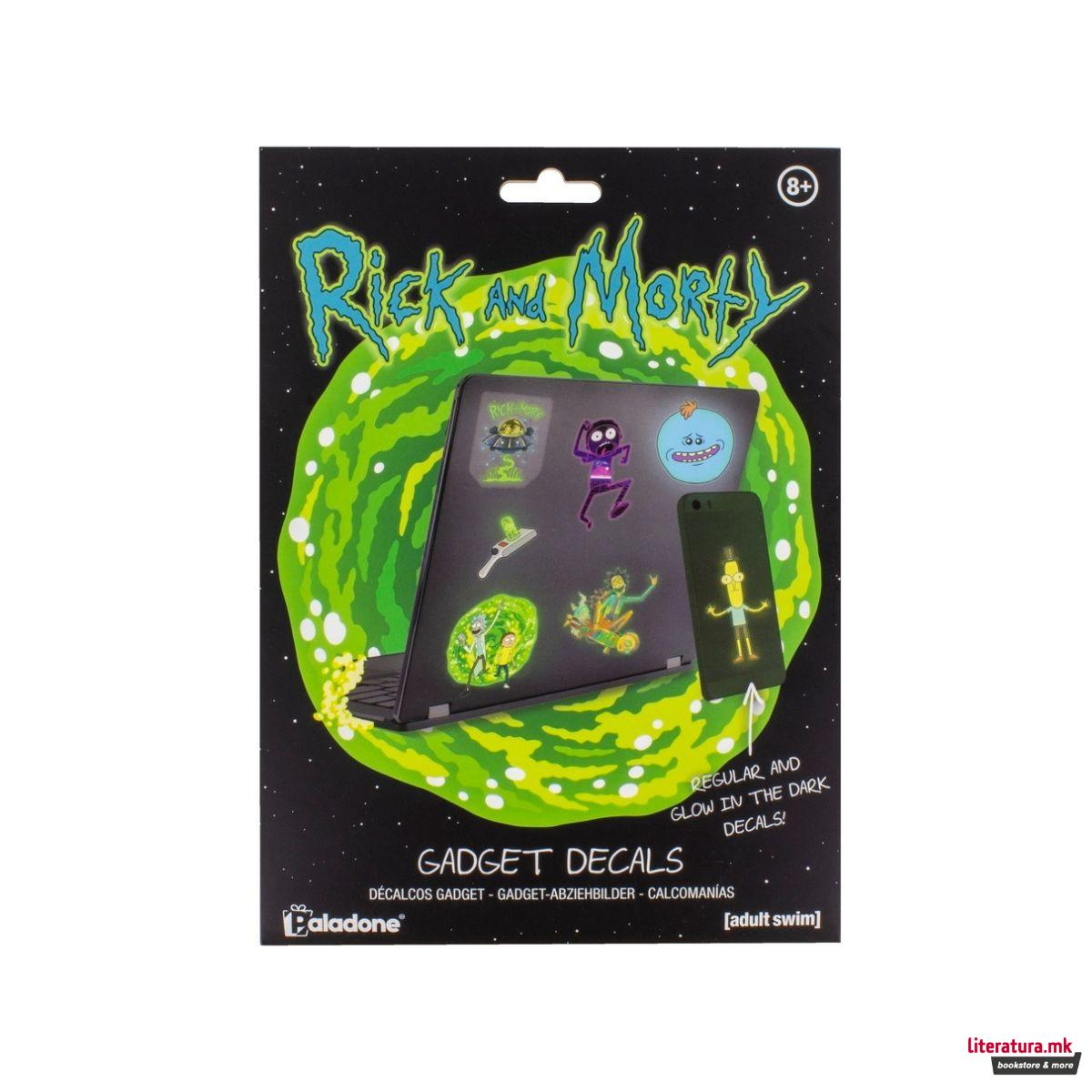 Сет стикери, Rick and Morty 