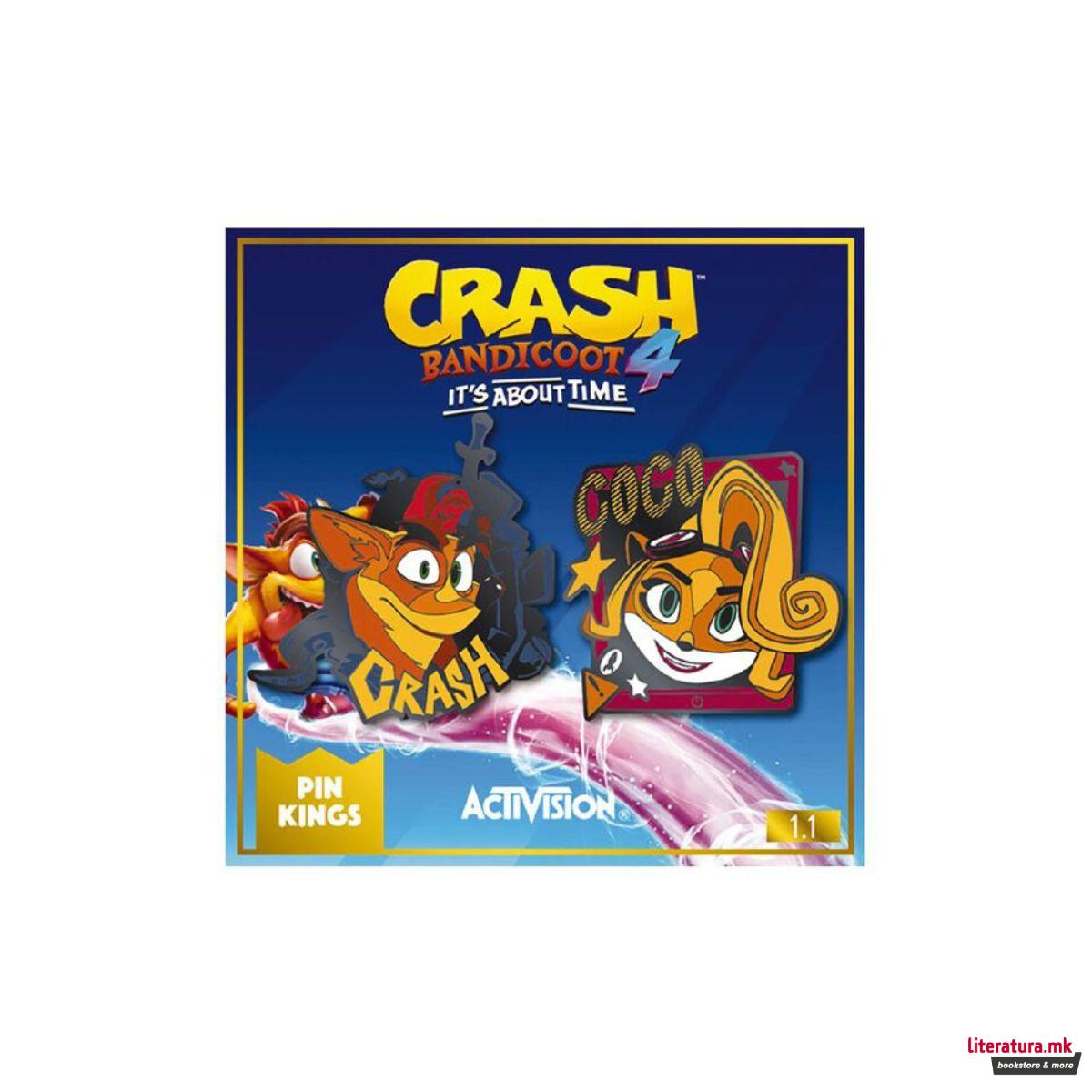 Сет беџови, Crash Bandicoot, Crash and Coco