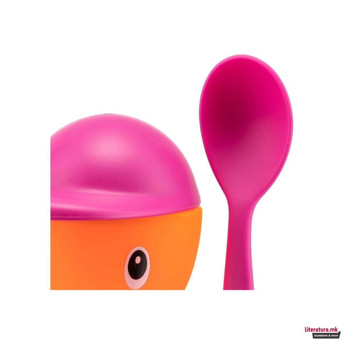 Чашка за варено јајце, Cico, розева 