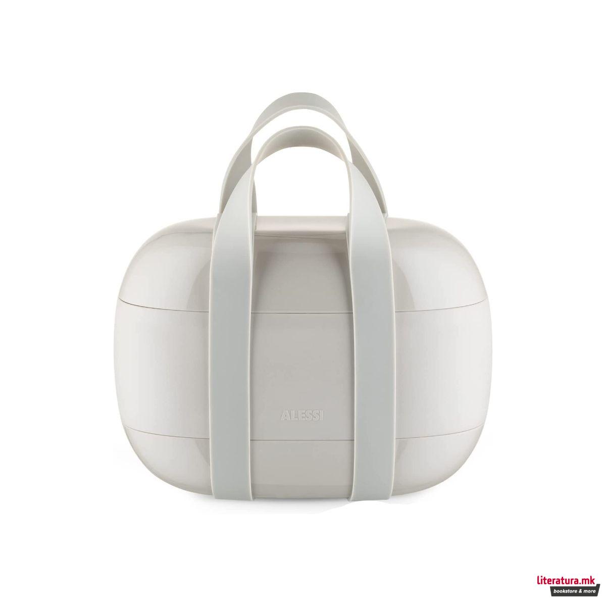 Кутија за ужина, Food à porter, сива