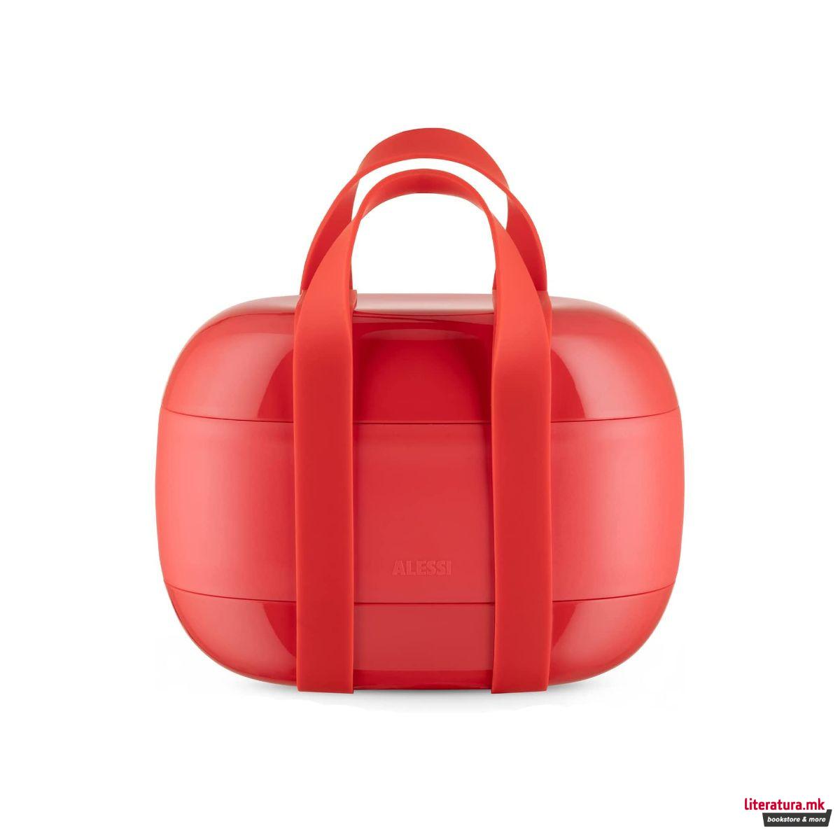 Кутија за ужина, Food à porter, црвена 