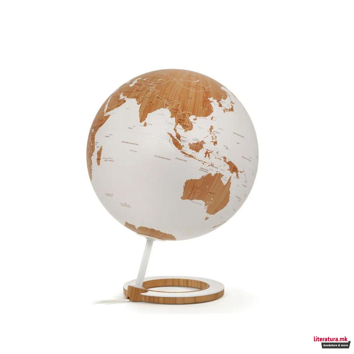 Глобус, Atmosphere New World, Bam*Boo, LED, Ø25 цм 