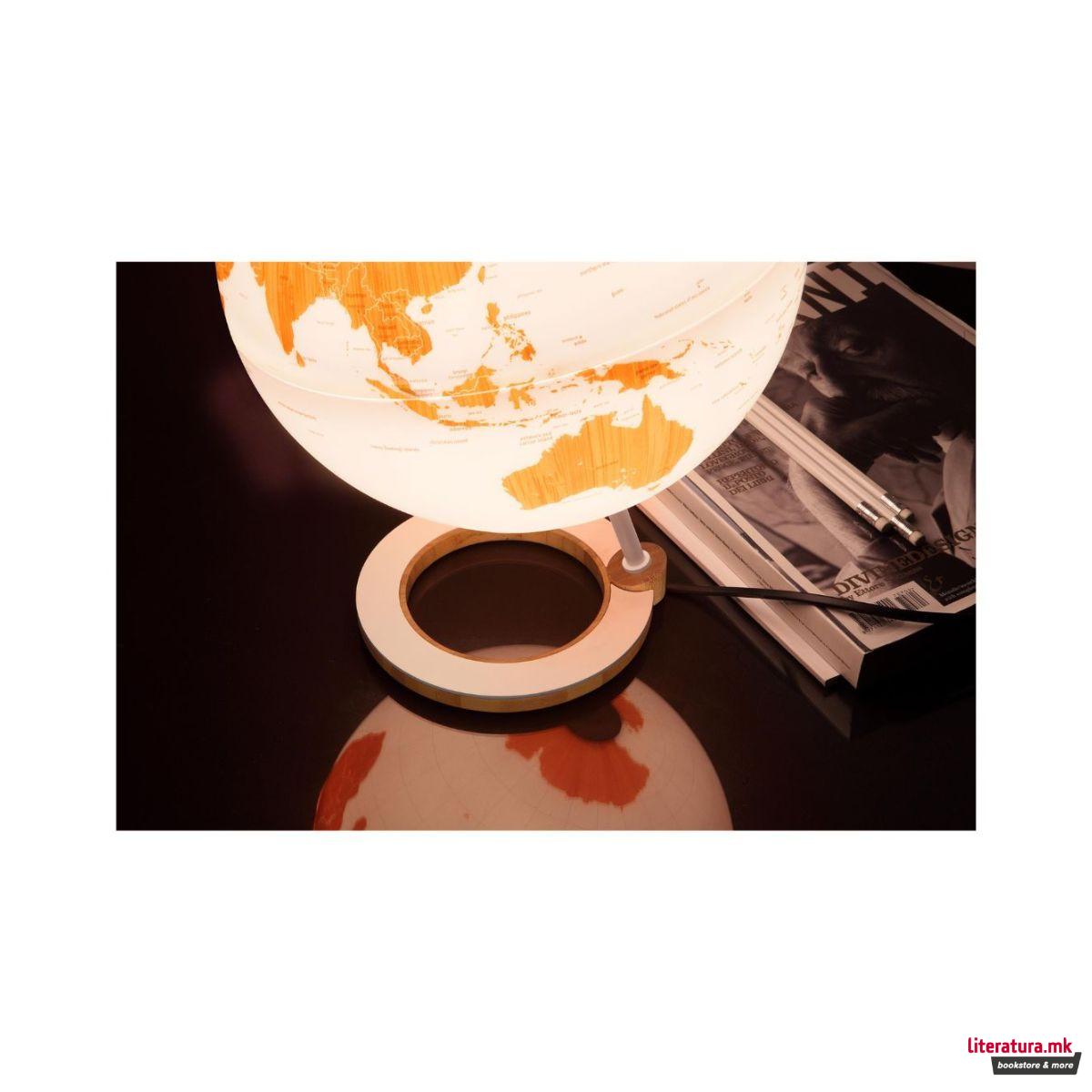 Глобус, Atmosphere New World, Bam*Boo, LED, Ø25 цм 