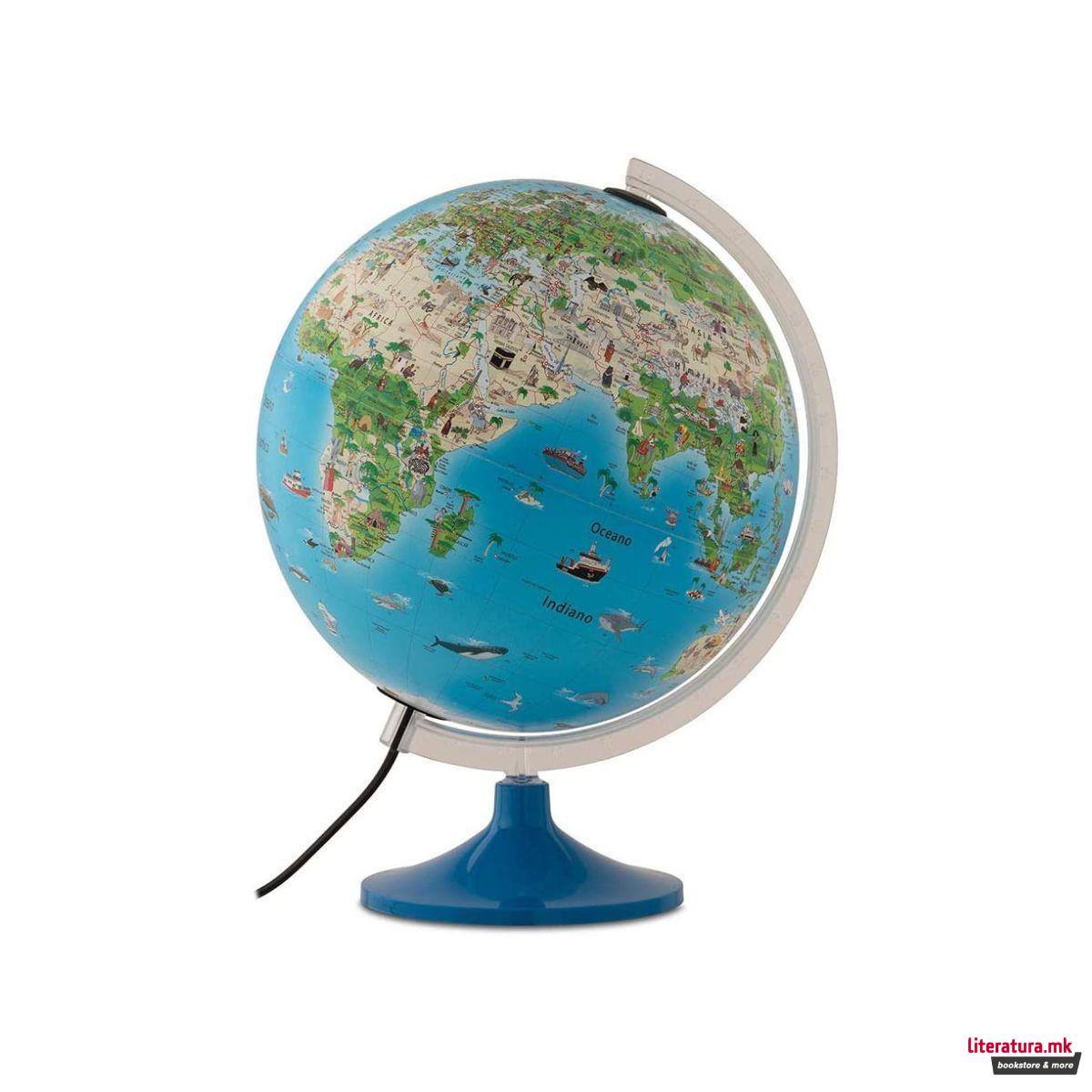 Глобус, Atmosphere Classic, Family Solid, LED, Ø30 цм 