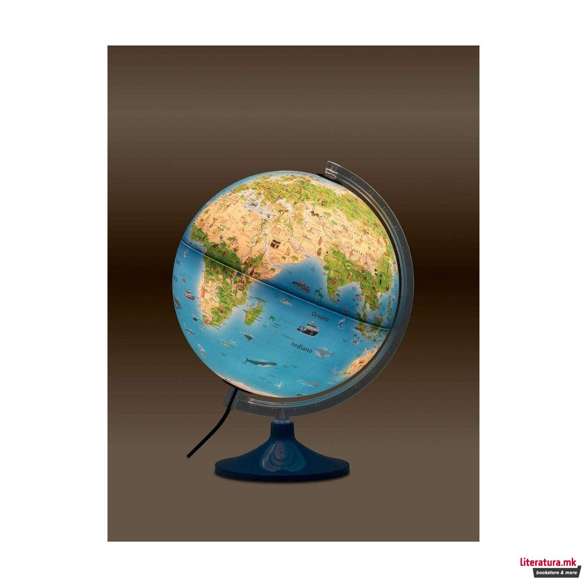 Глобус, Atmosphere Classic, Family Solid, LED, Ø30 цм 