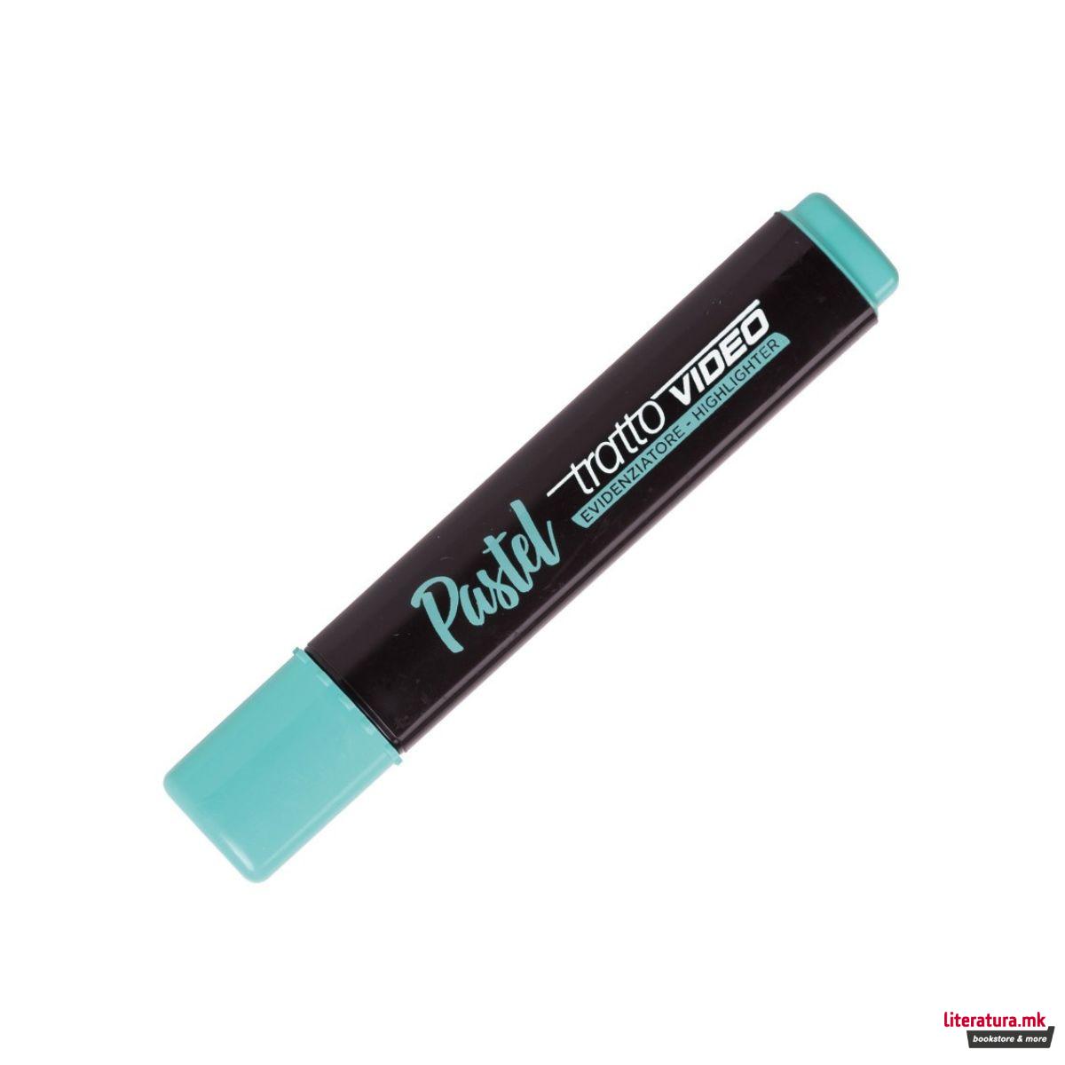 Маркер, Tratto, Video - Pastel Green Mint 