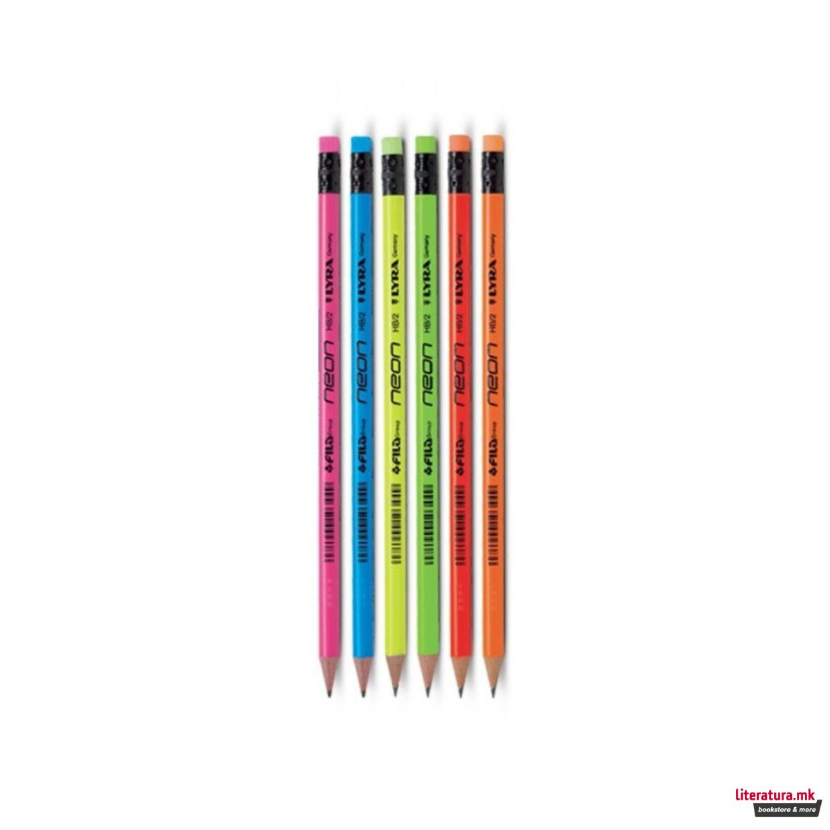 Молив, Lyra, Neon, HB/2 