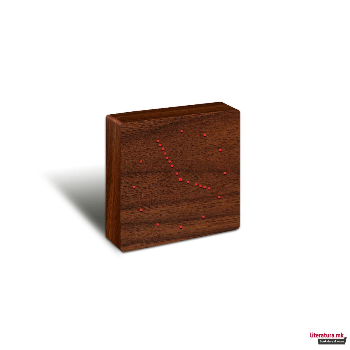 Часовник, Analogue Click Clock, дрво - орев