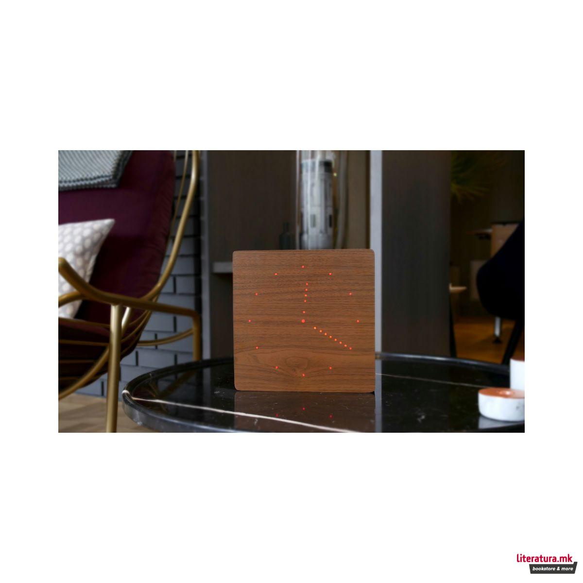 Часовник, Analogue Click Clock, дрво - орев