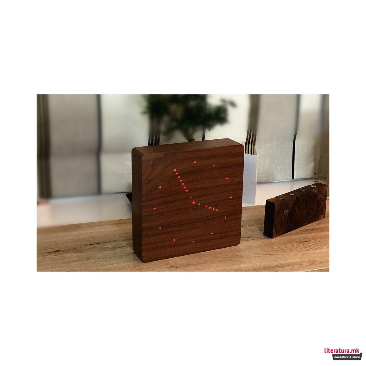 Часовник, Analogue Click Clock, дрво - орев