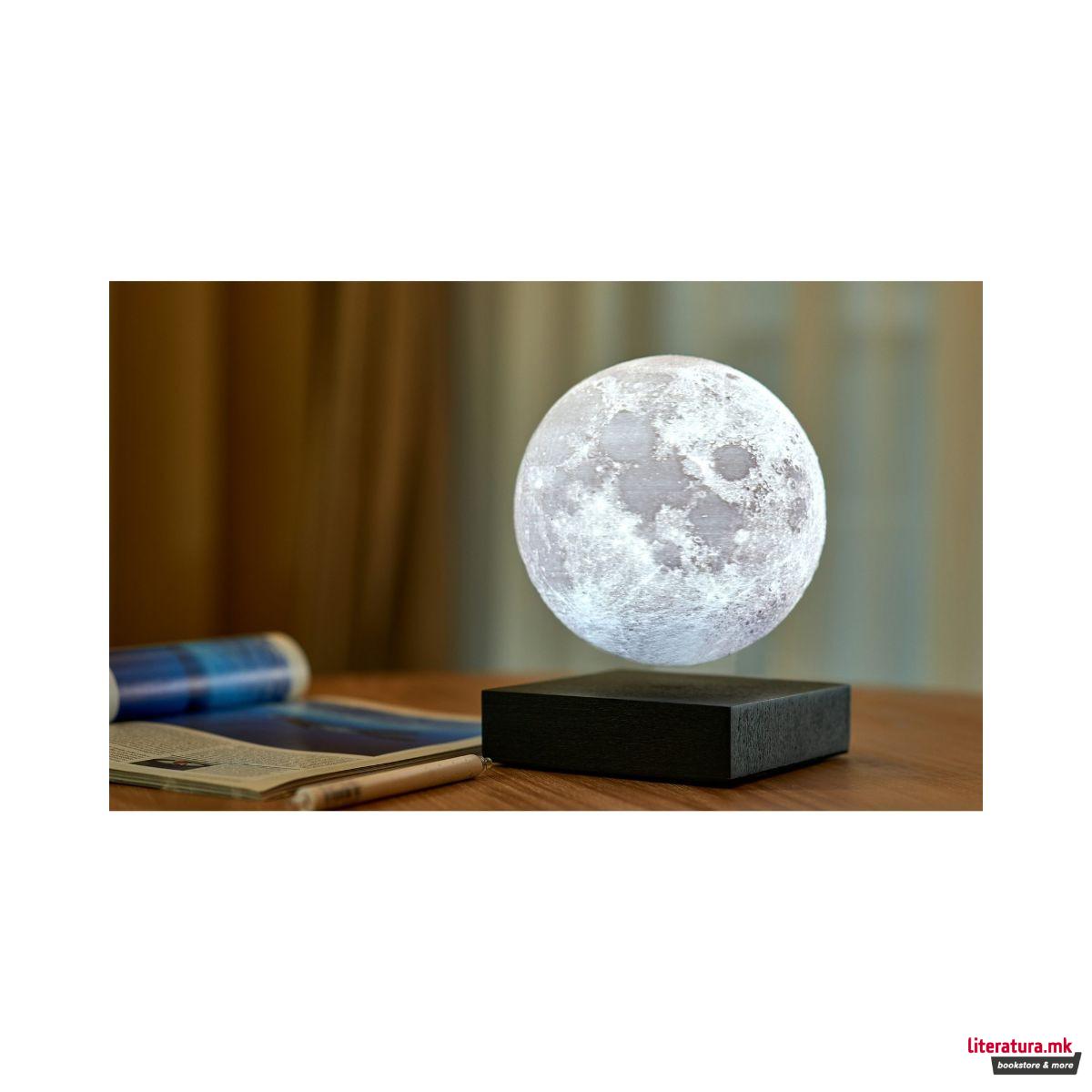 Паметна ламба - Месечина, Smart Moon Lamp, црна 