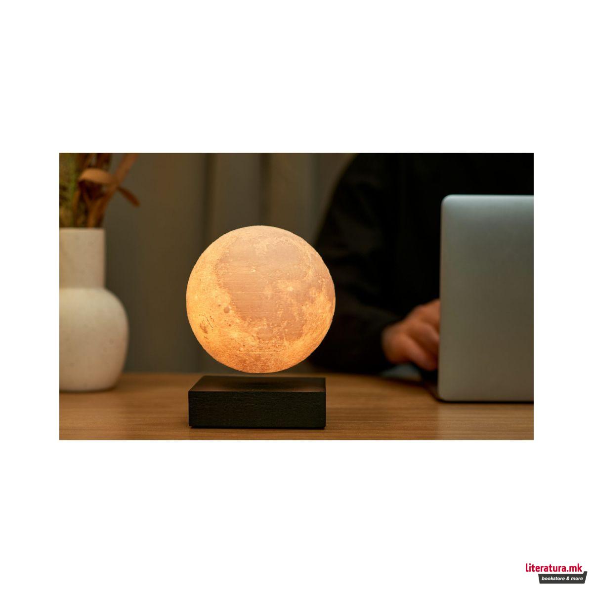 Паметна ламба - Месечина, Smart Moon Lamp, црна 