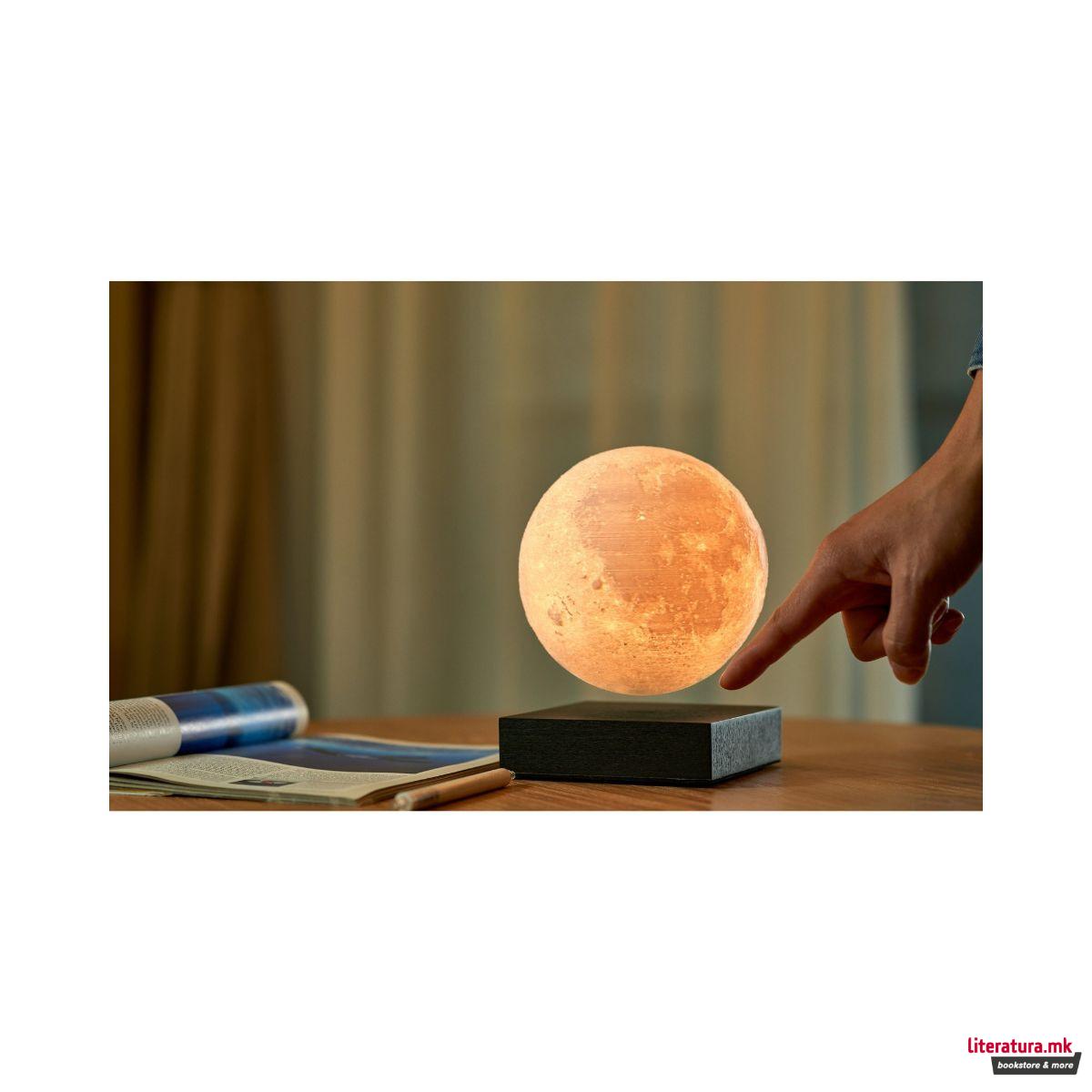 Паметна ламба - Месечина, Smart Moon Lamp, црна 