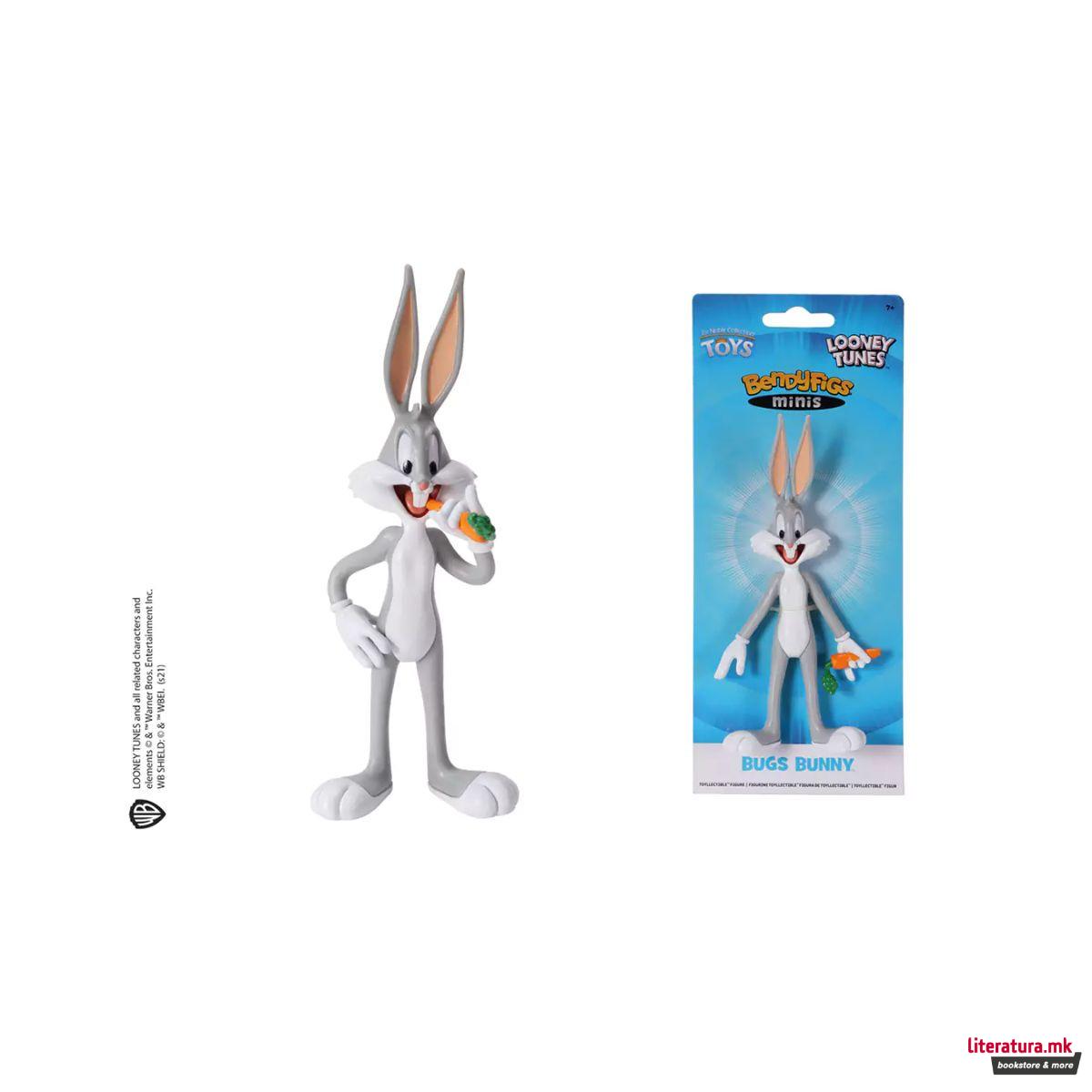 Фигура, Bendyfigs minis, Looney Tunes - Bugs Bunny 