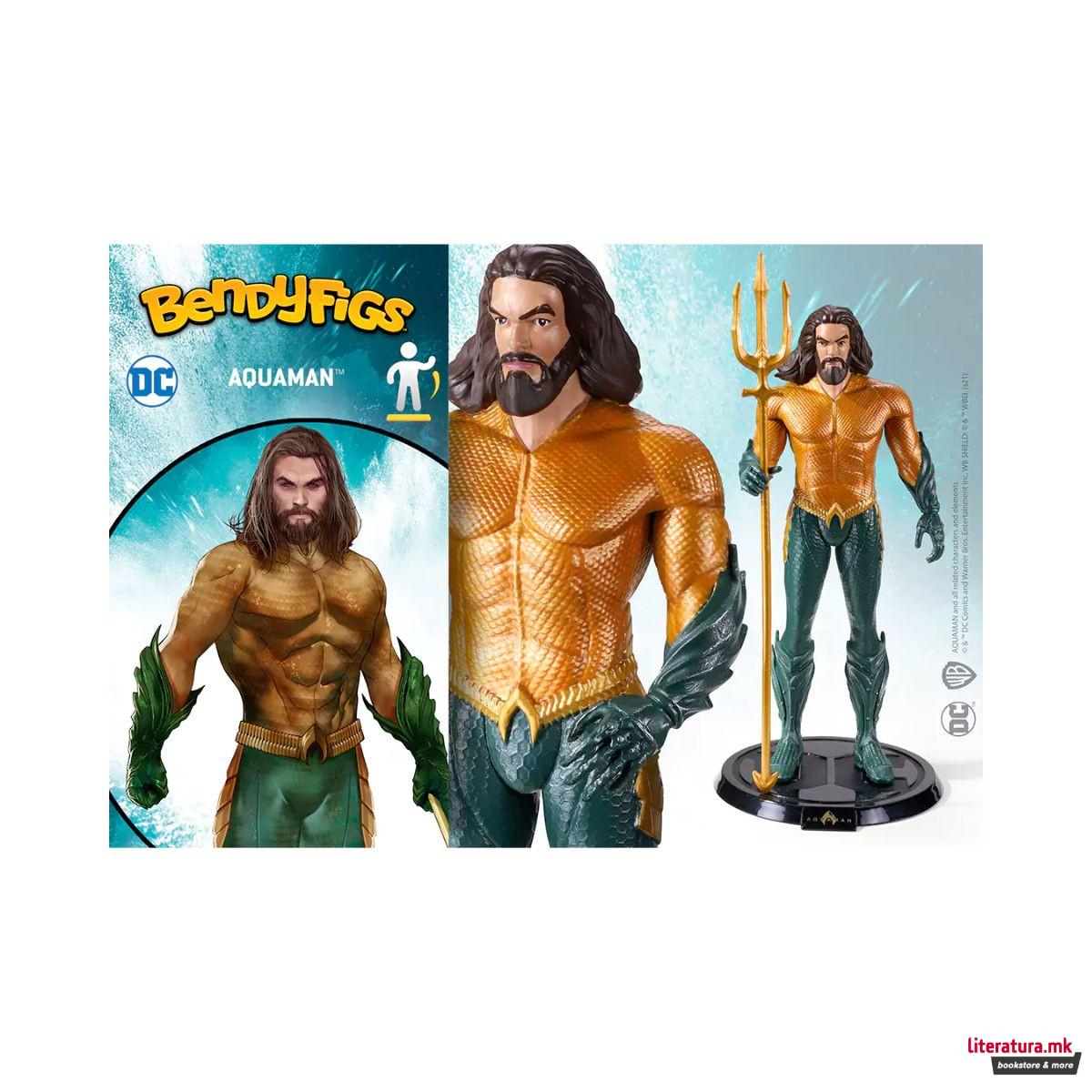 Фигура, Bendyfigs, DC - Aquaman 