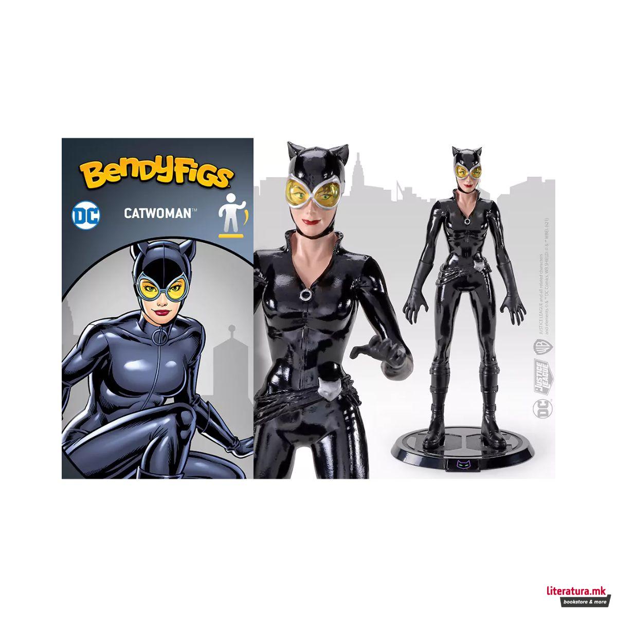 Фигура, Bendyfigs, DC - Catwoman 