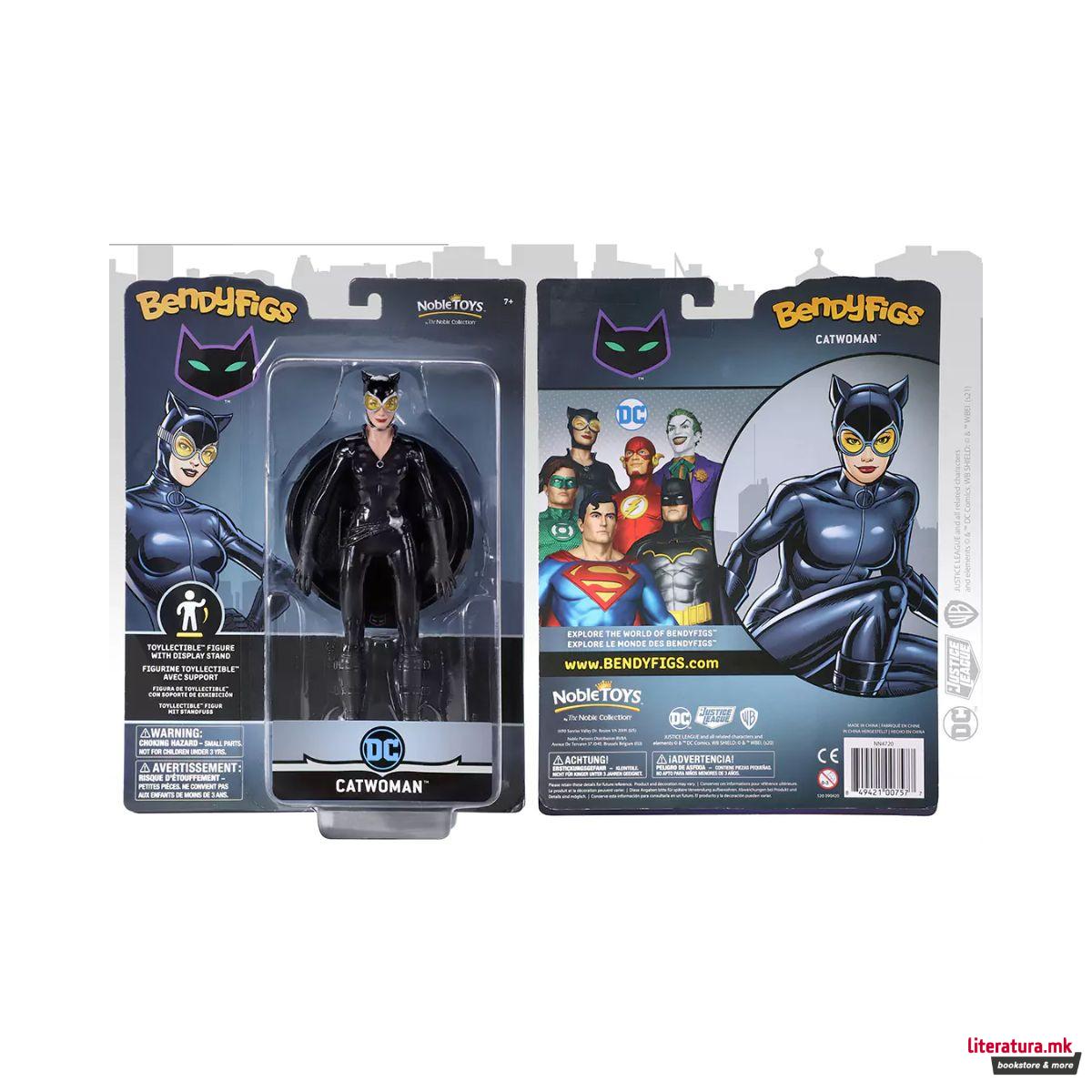 Фигура, Bendyfigs, DC - Catwoman 