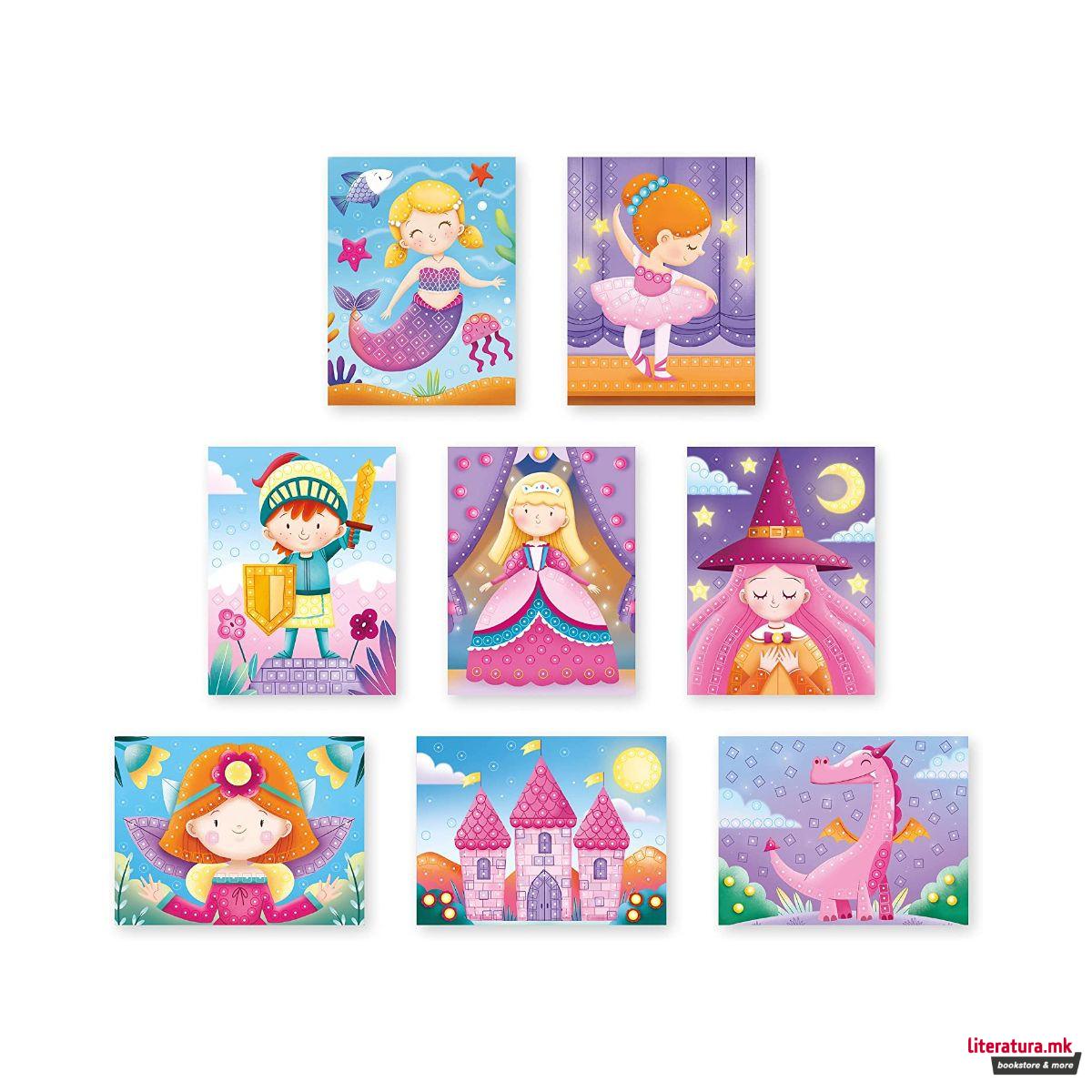 STEM сет, Mosaic Pin - Fairy, 300 пинови 