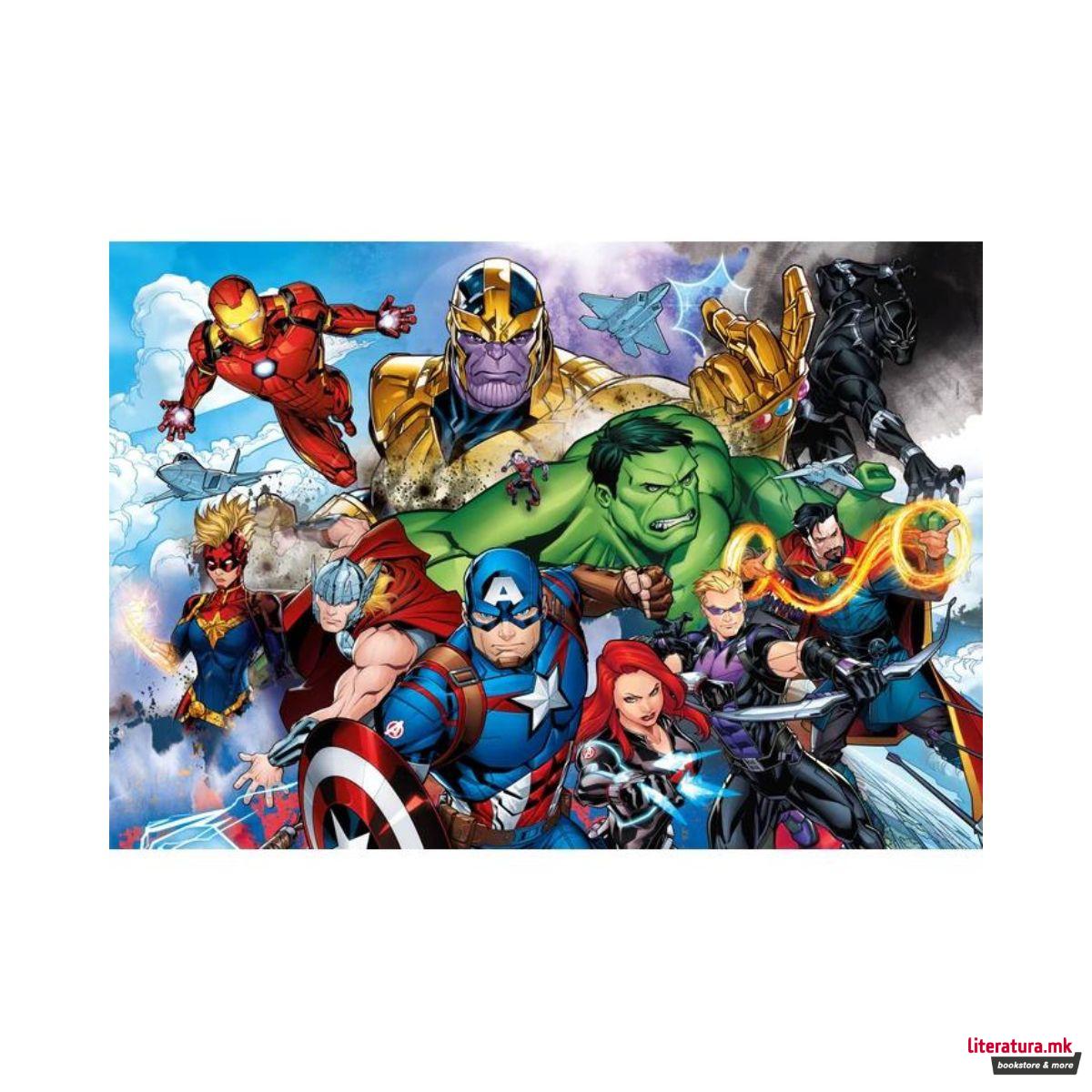 Сложувалка, Marvel, Avengers, 104 парчиња 