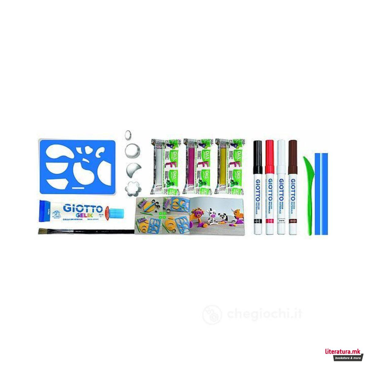 Сет за изработка, DAS Junior, Art Lab - Jungle Friends 