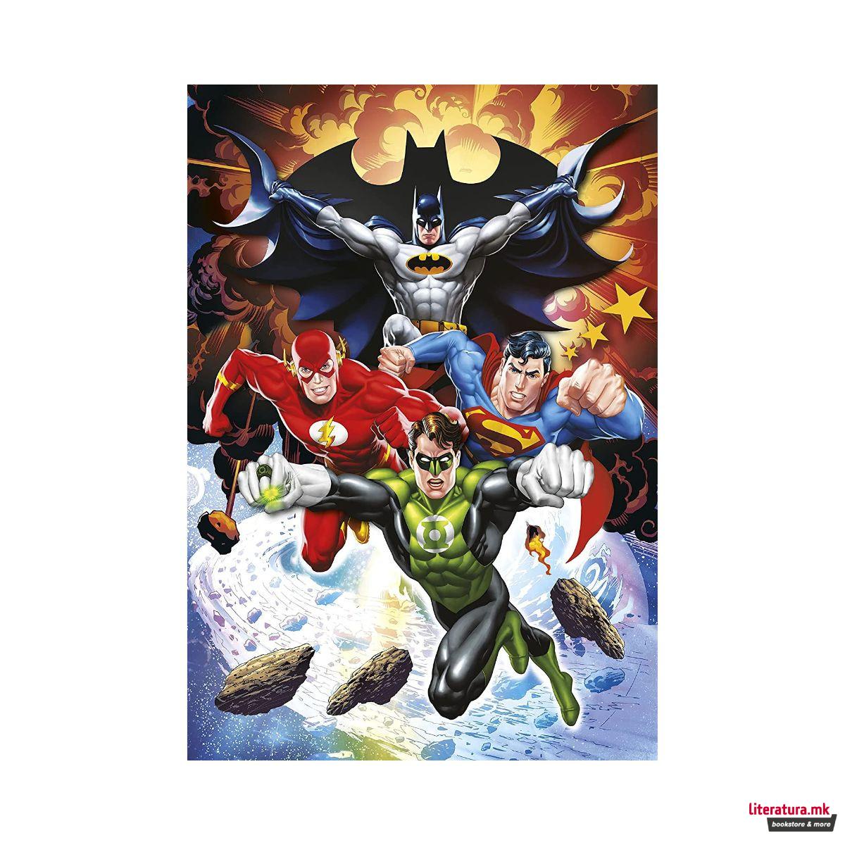 Сложувалка, DC Comics , Justice League, 104 парчиња 