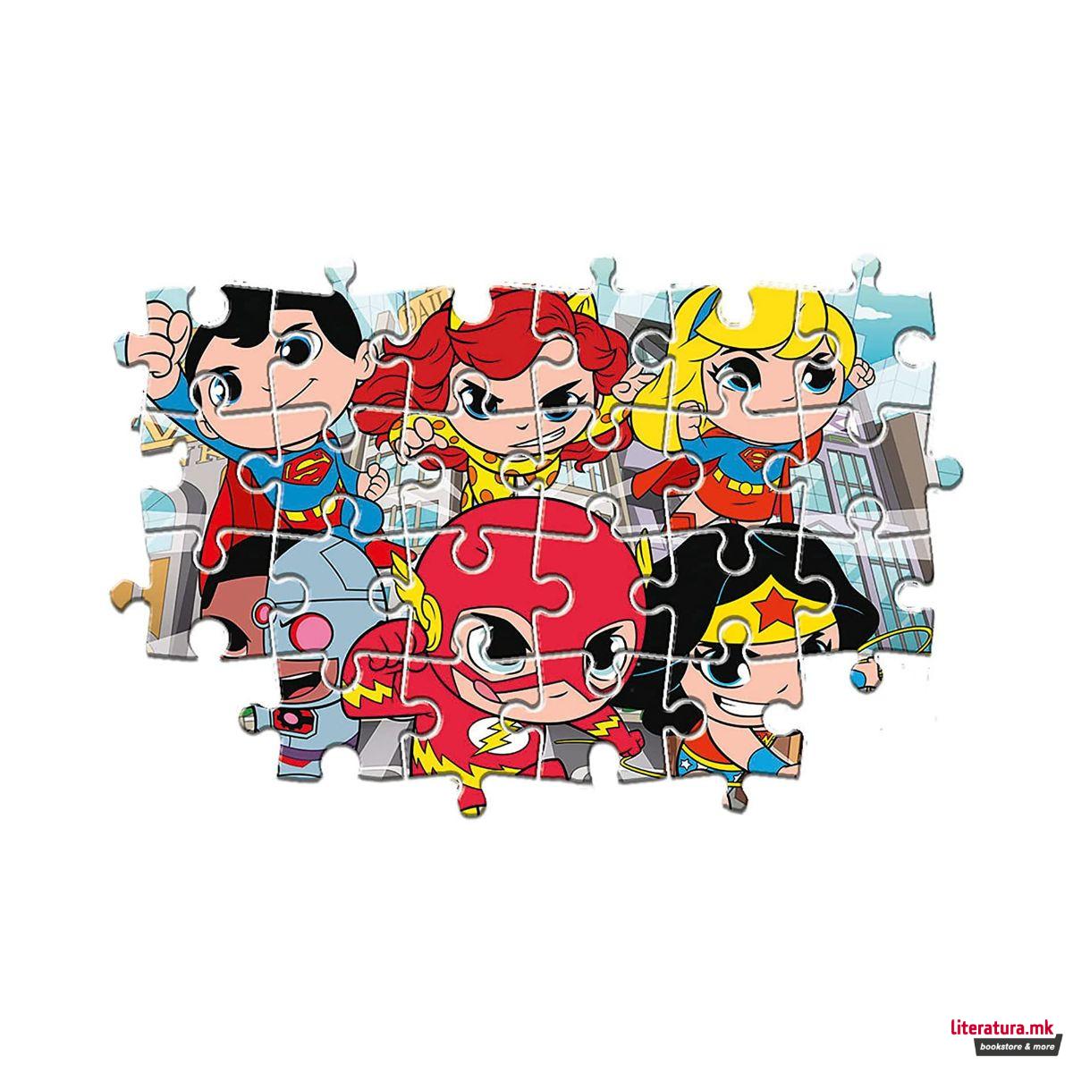 Сложувалка, DC, Super Friends - Maxi, 104 парчиња 