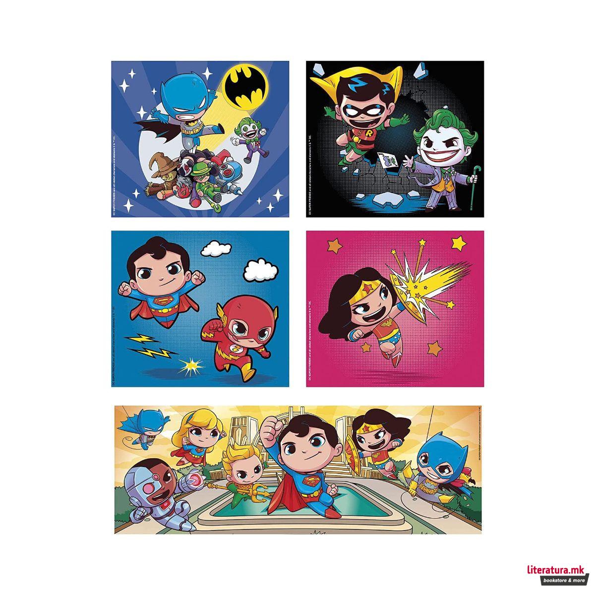 Сложувалка 10 во 1, DC, Super Friends 