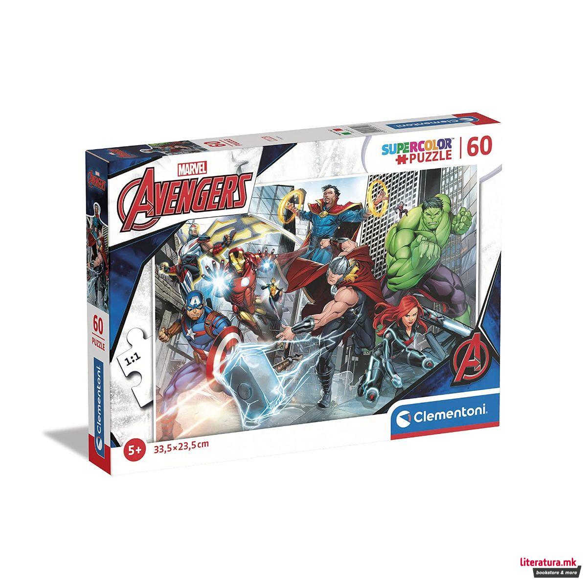 Сложувалка, Marvel, Avengers, 60 парчиња 