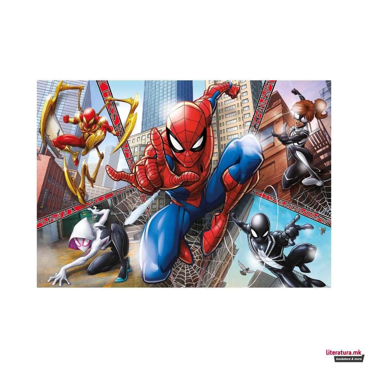 Сложувалка 2 во 1, Marvel, Spider-Man, 2 x 60 парчиња 