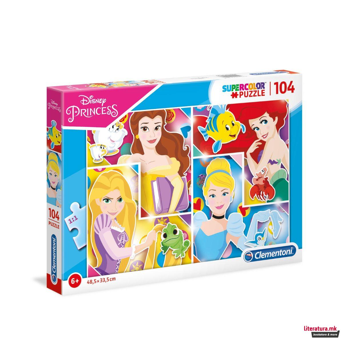 Сложувалка, Disney, Princess 2, 104 парчиња 