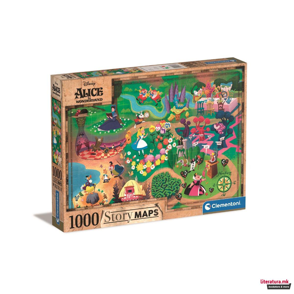 Сложувалка, Story Maps, Alice in Wonderland, 1000 парчиња 