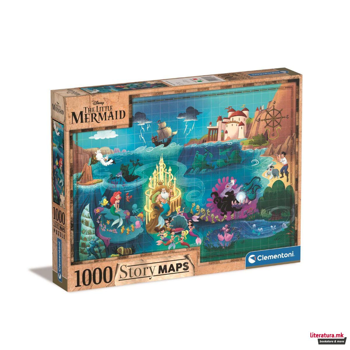 Сложувалка, Story Maps, The Little Mermaid, 1000 парчиња 
