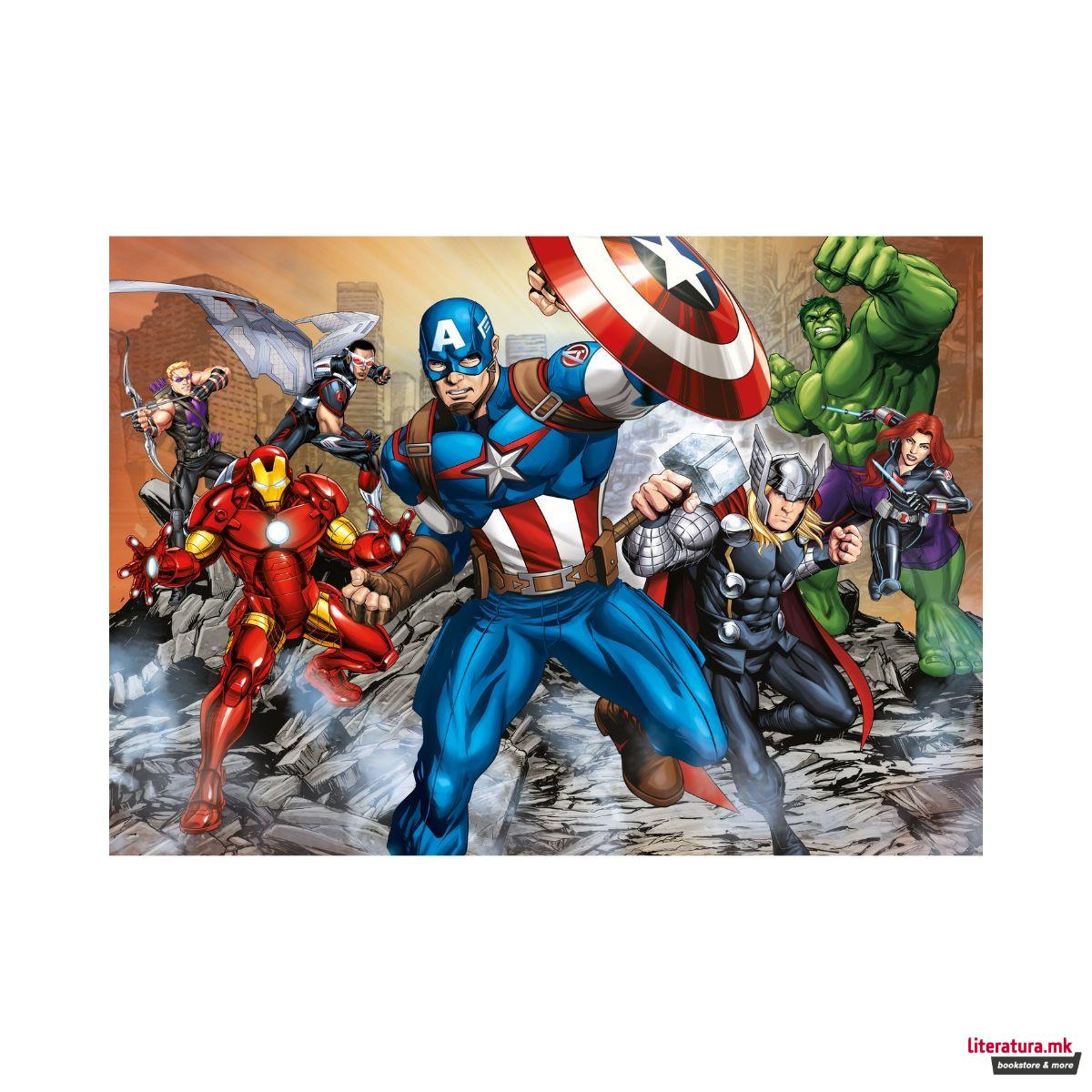 Сложувалка 4 во 1, Marvel, Avengers, 20+60+100+180 парчиња