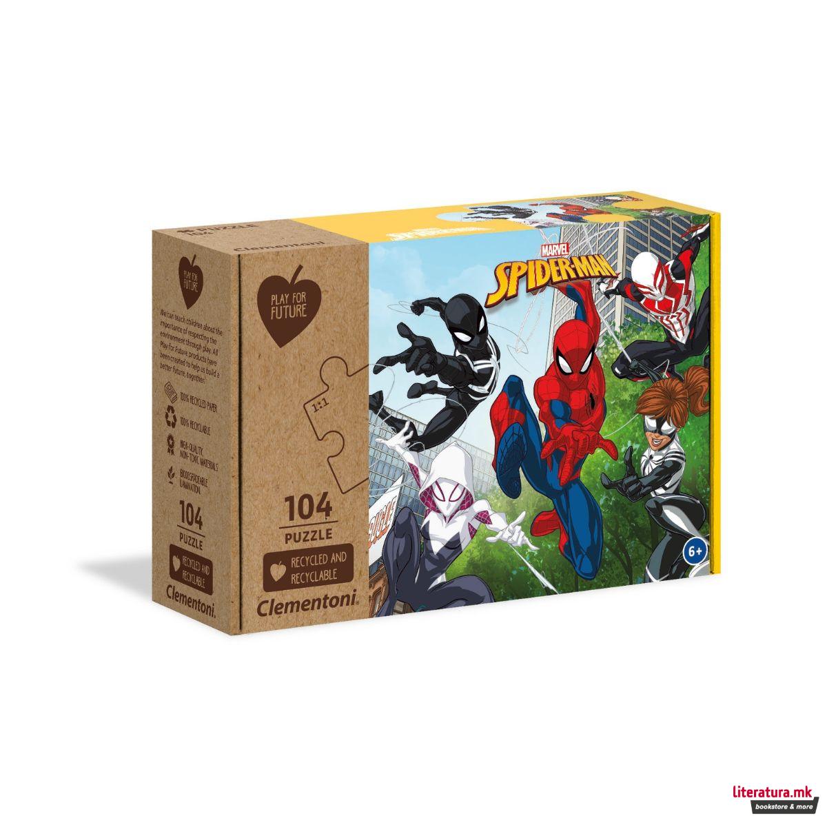 Сложувалка, Play for Future, Marvel - Spider-Man, 104 парчиња 